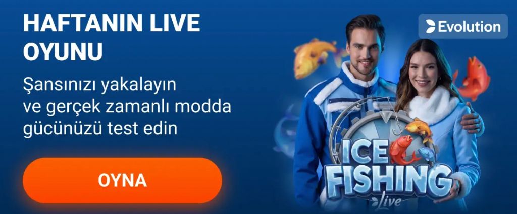 Mostbet Ice Fishing Live oyunu — gerçek zamanlı modda şansını yakala