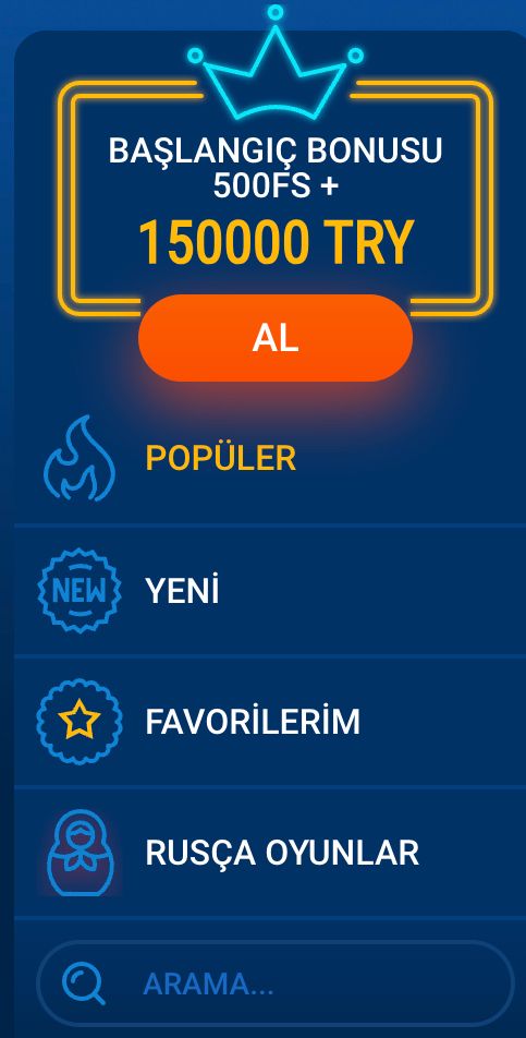 Mostbet Türkiye lobi menüsü ve 500 FS + 150000 TRY başlangıç bonusu